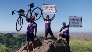 Team FedEx rides in the AIDS LifeCycle  545 miles from SF to LA [upl. by Boatwright298]