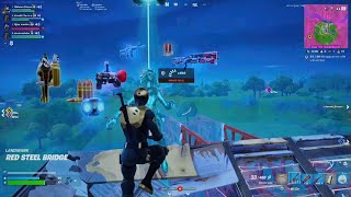 Fortnite C2RMX Craggy Cliffs to Red Steel Bridge [upl. by Aillicsirp]