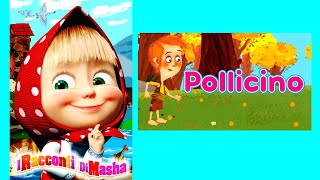 I racconti di Masha Pollicino  libro con giochi e stickers  audiolibro per bambini [upl. by Ezekiel543]