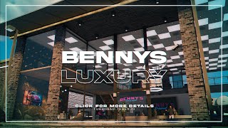 MLO Bennys Luxury Motorworks V2 FiveM GTA 5 RP Interior [upl. by Esiuole]