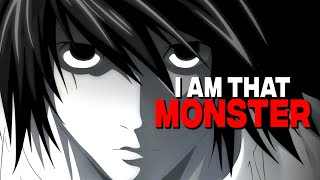 I AM THAT MONSTER  Ls Speech  Death Note EditAMV [upl. by Mariann]