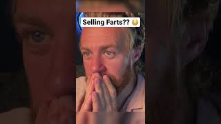 Selling Farts 😳 reaction comedyreaction reactionvideo shorts reactionchannel reactionvideos [upl. by Narf624]