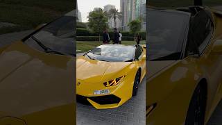 Lamborghini peele rang di 🏎️💫💥💛 shorts travel dubai lamborghini supercars [upl. by Epoh]