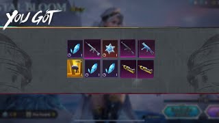 GLACIER UMP CRATE OPENING😍 ALL GLACIER UPGRADED GUNS RETURN I PUBG MOBILE [upl. by Armin]