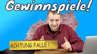 âŒGEWINNSPIELE GEWINNEN  DIE TRICKS  so klappt es [upl. by Trab]