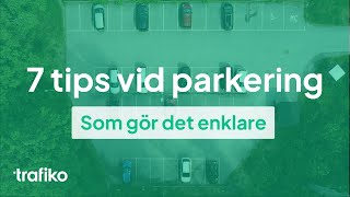 7 tips vid parkering [upl. by Agripina]