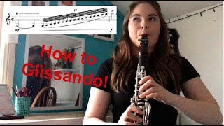 How to Glissando on the Clarinet [upl. by Nnairahs473]