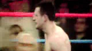 Carl Froch VS Jermain Taylor 12th Round Knockdown and Knockout Stoppage [upl. by Cirillo340]