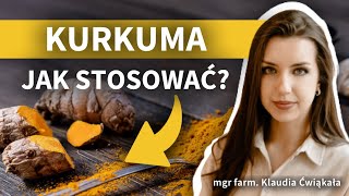 Jak działa kurkuma i szot kurkumy z imbirem Złote mleko i kurkuma  jak stosować w leczeniu [upl. by Akinej664]