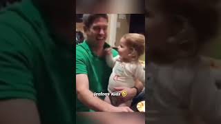 Jealous Kids Doing Funny Things 🤣😂 baby kids toddler funnybaby funnykids dad mom hilarious [upl. by Favin]