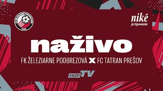 FK Železiarne Podbrezová vs FC Tatran Prešov PZ 19012024 [upl. by Gnilrad235]