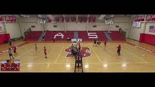 Archbishop Spalding High School vs Friends School of Baltimore Mens Varsity Volleyball [upl. by Juli]