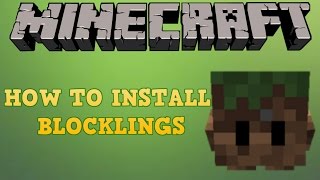 How To INSTALL Blockings Mod For 18 With Forge Minecraft Mod Tutorial [upl. by Wightman]