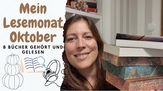 Mein Lesemonat Oktober 2024 📚 🎃 [upl. by Nerine940]