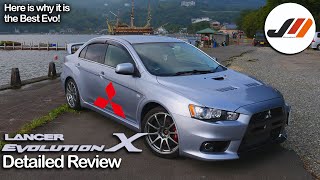 Why the Lancer Evolution X is the best Evo  InDepth Review Technical Details Drive  JDM Masters [upl. by Enaitsirhc745]