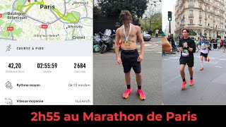 2H55 au MARATHON DE PARIS 2024 à 19 ANS  Retour sur le plus gros projet de ma vie [upl. by Acinahs]