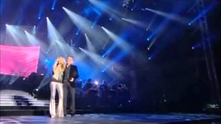 Celine Dion amp Garou  Sous Le Vent Live Acapella Sur Les Plaines DVD HQ [upl. by Drofkcor]