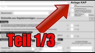 Freistellungsauftrag vergessen Mit Anlage KAP zu viel gezahlte Steuern zurückfordern [upl. by Adniram]