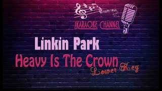 HQ KARAOKE Linkin Park  Heavy Is The Crown [upl. by Mainis]