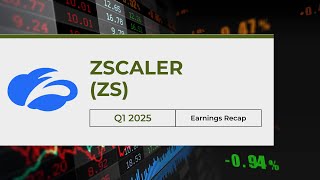 Zscaler ZS Q1 2025 Earnings Recap Surpassing Expectations amp Zero Trust Growth [upl. by Rosenblum]