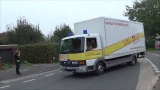 Einsatzfahrten FF amp ASB Katastrophenschutzübung Barsinghausen 2017 [upl. by Rooke]