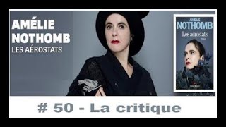 Les aérostats dAmélie Nothomb résumé et critique du livre [upl. by Alyworth]