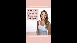 Simple Lymphatic Drainage Exercises [upl. by Hgalehs]