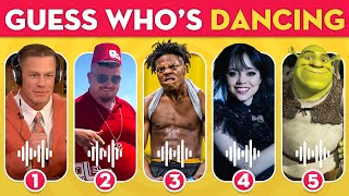 Guess Whos Dancing  Guess Meme Dance  Ishowspeed Wednesday DanceJohn Cena Headphones Dance 130 [upl. by Balling]