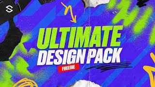 FREE Ultimate Design Pack Textures Patterns Sprays amp More [upl. by Ybhsa]