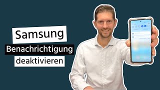 Nervige Benachrichtigungen deaktivieren Samsung Android [upl. by Solhcin]