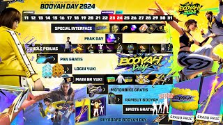 Booyah Day Event Calendar 2024🥳🤯  Free Fire New Event  Ff New Event Today  Upcoming New Event Ff [upl. by Vins]