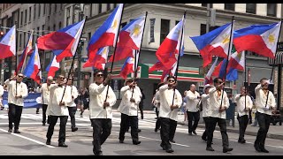 Philippine Independence Day Parade New York City 2024 Part 1 of 2 4k [upl. by Yaf756]