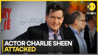 Who attacked Hollywood actor Charlie Sheen  Latest News  WION [upl. by Nollie]