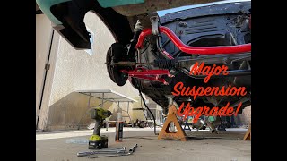 Foxbody Mustang Front Suspension Upgrade [upl. by Salokcin]