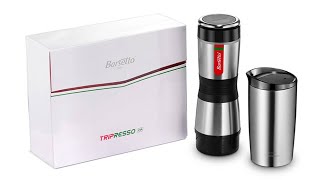 Barsetto Tripresso Portable Small Coffee Maker [upl. by Analle]