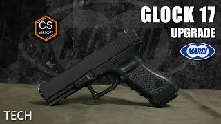 Upgrade Tokyo Marui Glock 17 with Guarder slide  CS Airsoft [upl. by Mattox]