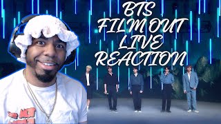 FIRST TIME REACTING TO quotBTS FILM OUT LIVEquot  MUSIC BLOOD [upl. by Hgierb]