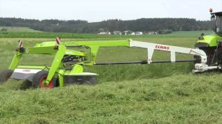 CLAAS  New mowers and silage wagon [upl. by Arahsit396]