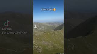 Can the Helvellyn summit be beaten❓ hiking helvellyn mountains lakedistrict wildcamping [upl. by Katine]