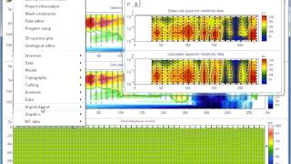 2D Joint inversion of electrical resistivity tomography and radio magnetotellurics data [upl. by Cinamod]