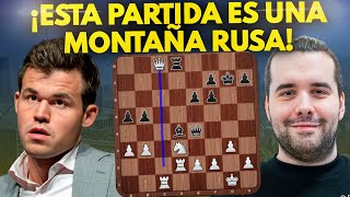 Carlsen vs Nepomniachtchi  la PARTIDA de MUNDIAL más LARGA en la HISTORIA 🔥 [upl. by Fabrice]