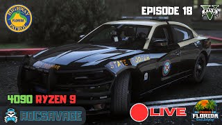 Florida Coast RP  EPISODE 18  FCRP  Media Director  FHP  Twitch Affilate [upl. by Rubens]