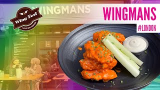 We review a top wing restaurant in London Wingmans with Wingfest [upl. by Yesrej]