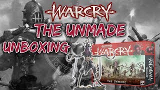 WARCRY  THE UNMADE UNBOXING [upl. by Anadroj]