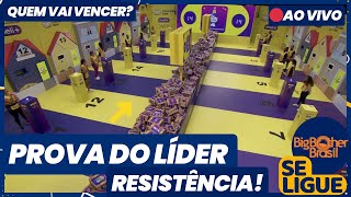 BBB 24  Prova do Líder de RESISTÊNCIA AO VIVO Quem vai vencer [upl. by Seale]