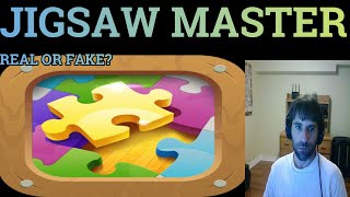 JIGSAW MASTER Earn Money by playing PUZZLES and watching ADS [upl. by Eimilb]