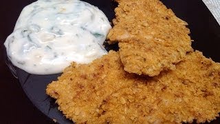 Frango Crocante Com Doritos e Molho Refrescante Delicioso  Pilotos de Fogão [upl. by Aytnahs]