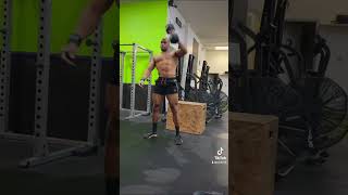 CrossFit MOTIVATION  Box Jumps amp Dumbbell Snatches  GPP Training [upl. by Namyaw]