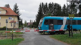 železniční přejezd Rynoltice  P3420  28092024  Czech railroad crossing [upl. by Case806]