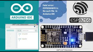 How to Solve Error ESP8266WiFih No such file or directory in Arduino Ide NodeMCU [upl. by Olzsal757]